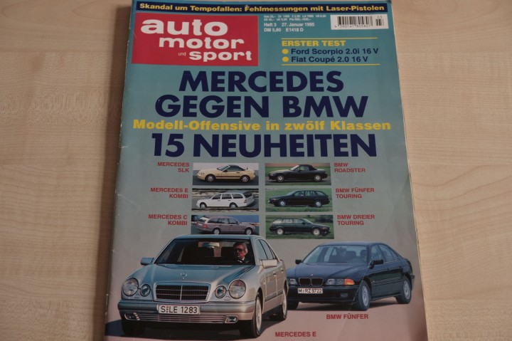 Deckblatt Auto Motor und Sport (03/1995)
